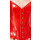 Black Level Vinyl Corset red XL