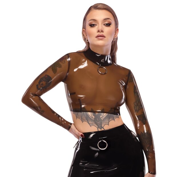 Late X Latex Shirt XL