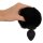 You2Toys Fluffy Tail Black Medium Analplug Schwarz ⌀ 3,5 cm