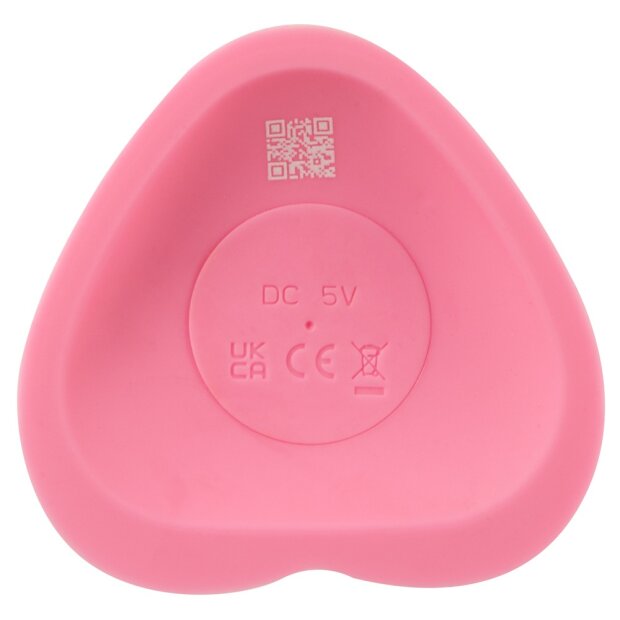 You2Toys Heart Guy Pink Vibrator Pink 19 cm