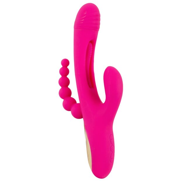 You2Toys Smile Triple Vibe Vibrator Pink 24,4 cm ⌀ 3,6 cm