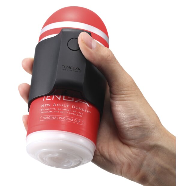 TENGA Cup Vibrator Limited Set Masturbator Rot