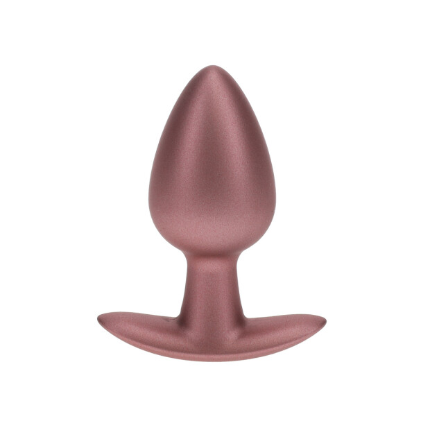 Ouch! Smooth Silicone Anal Plug  Medium 7,9 cm ø 3,1 cm Rose