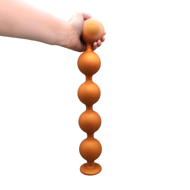 Kiotos 5 Big Mega Balls Analkugeln Orange 50 cm ⌀ 8 cm