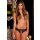 Rene Rofe Lingerie Crotchless Frills Panty Black S/M - M/L