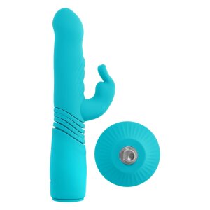 Evolved Bunny Hop Rabbit Vibrator Türkis