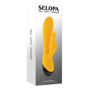 Evolved Selopa Buzzz Bunny Rabbit Vibrator Gelb