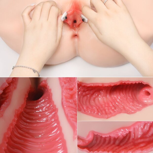 Kokos Toys 004 Vanilla Onahole Real Vagina Double Layer Torso Masturbator 6,5 kg