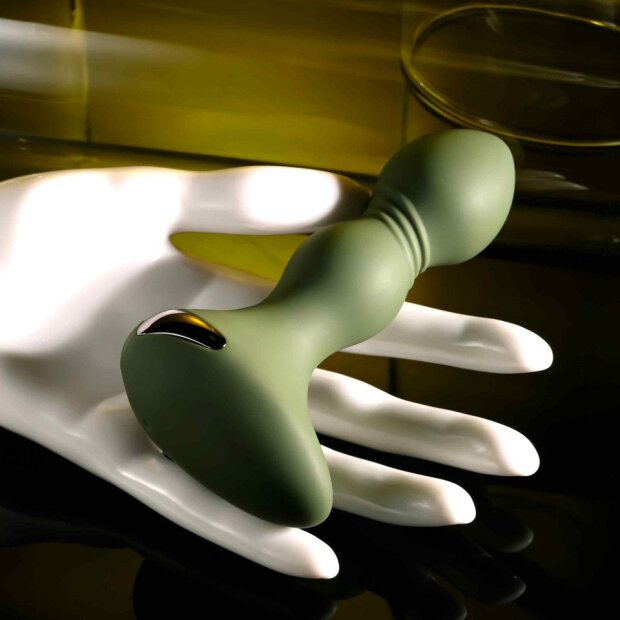 Evolved Lieutenant Vibrating Analplug Grau ⌀ 3,2 cm