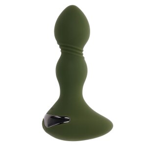 Evolved Lieutenant Vibrating Anal Plug - 12 cm