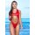 MAPALÉ Schimmernder Unterbrustmonokini Rot S/M - M/L