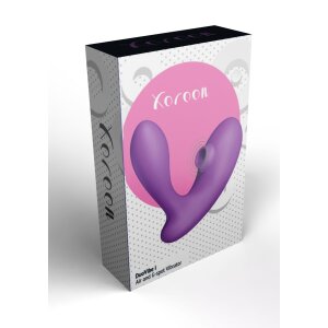 Xocoon DuoVibe I Air Vibrator Purple