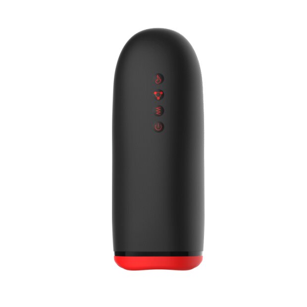 Hidden Desire Fusion X Beaded Tongue Masturbator Black