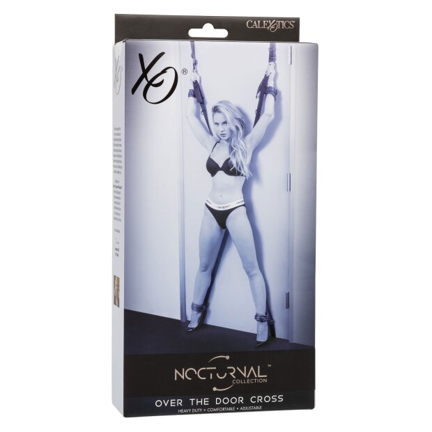 CalExotics Nocturnal Over The Door Cross Black