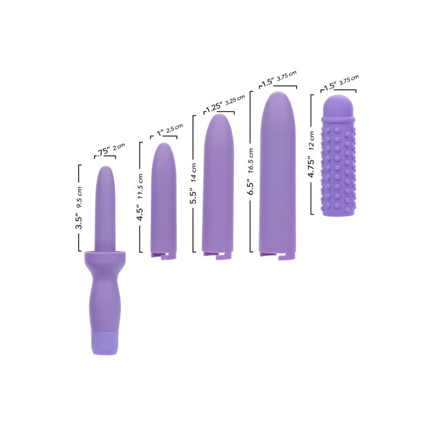 CalExotics Dr. Laura Berman Dilators Set Dilatoren Lila 5 Teilig
