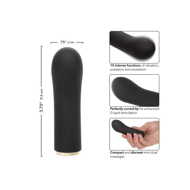 CalExotics Raven G Lover Vibrator Schwarz 9,5 cm