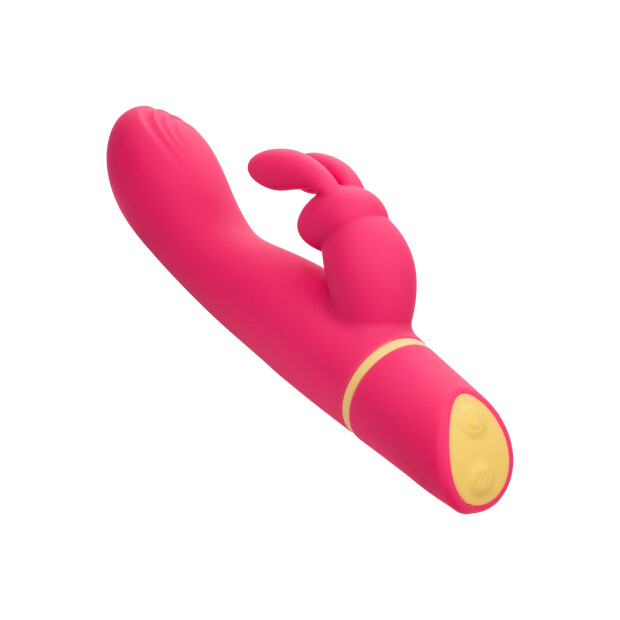 CalExotics Love Bunny Vibrating G Bunny Rabbit Vibrator Pink 19 cm