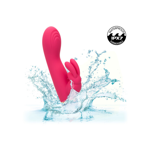 CalExotics Love Bunny Vibrating G Bunny Rabbit Vibrator Pink 19 cm