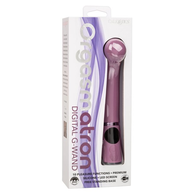 CalExotics Orgasmatron Digital G-Wand G-Punkt Vibrator Lila 19,75 cm