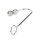 Mr. Steel Anal Hook Double Balls 40+40mm Silver