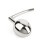 Mr. Steel Ass Hitch Egg 45 mm/Ring 45 mm Silver