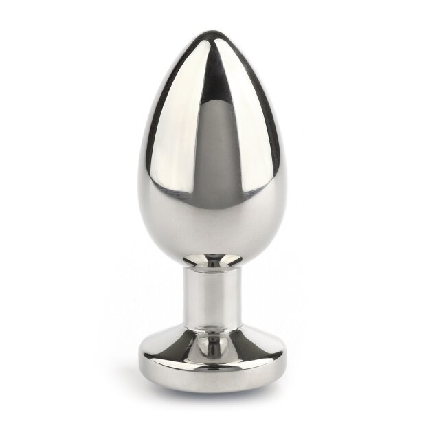 Mr. Steel Jewled Butt Plug Small Aqua 2,5 cm