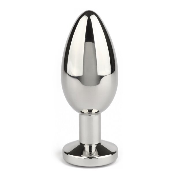 Mr. Steel Jewled Butt Plug Large Blue 3,8 cm