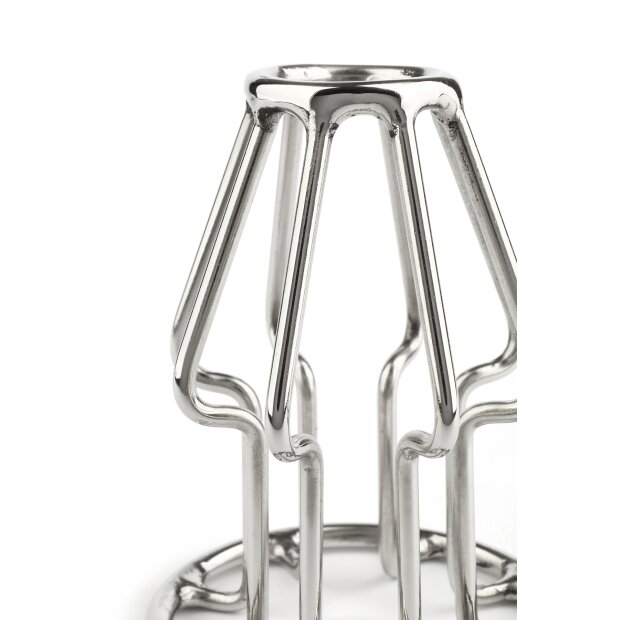 Mr. Steel Trapezoid Anal Plug Small Silver