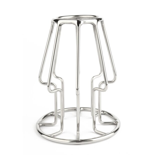 Mr. Steel Trapezoid Anal Plug Large Silver