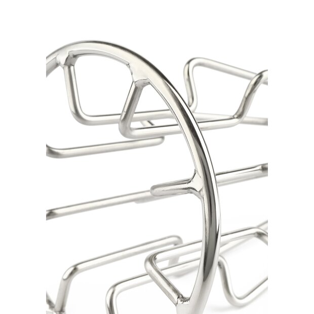 Mr. Steel Trapezoid Anal Plug Large Silver