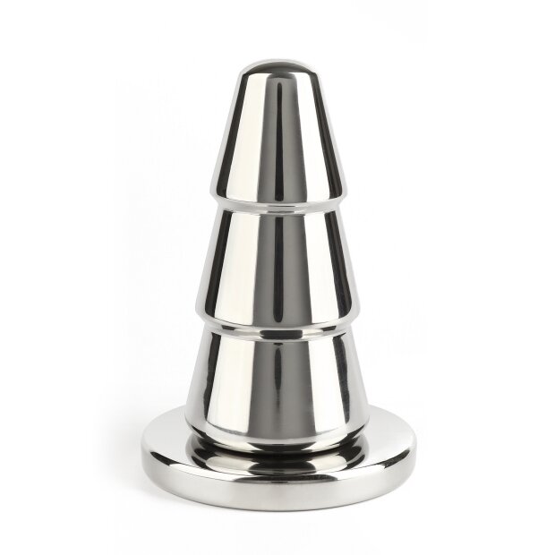 Mr. Steel Advanced Cone Butt Plug Silver 5,5 cm