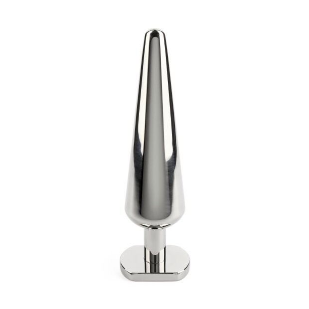 Mr. Steel Heavy Steel Butt Plug Large Silver 3,8 cm