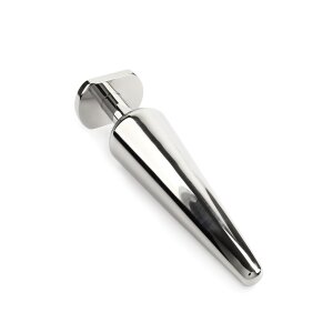 Mr. Steel Heavy Steel Butt Plug Large Silver 3,8 cm