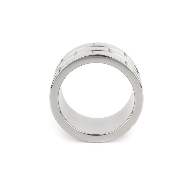 Mr. Steel The Wall C-Ring 40 mm Silver