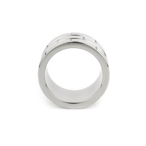 Mr. Steel The Wall C-Ring 40 mm Silver