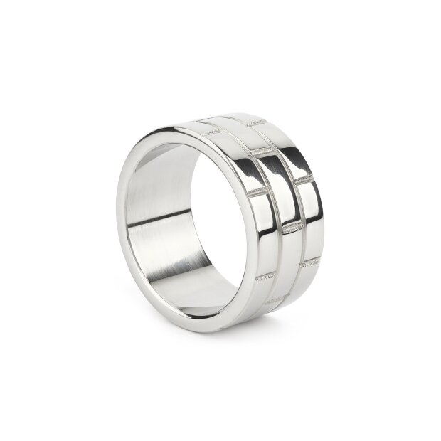 Mr. Steel The Wall C-Ring 45 mm Silver
