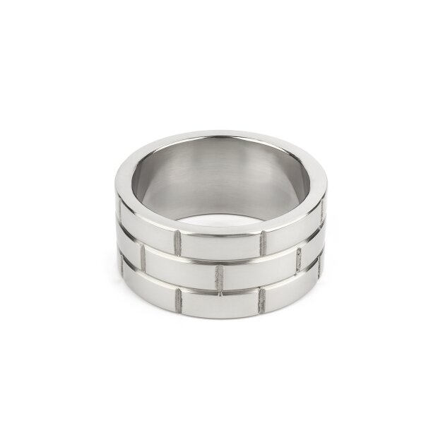 Mr. Steel The Wall C-Ring 45 mm Silver