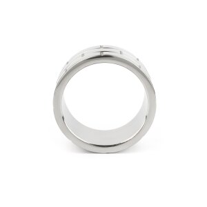 Mr. Steel The Wall C-Ring 45 mm Silver