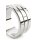 Mr. Steel The Wall C-Ring 45 mm Silver