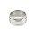 Mr. Steel Oval Barrel C-Ring 55 mm Silver