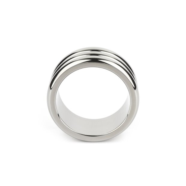 Mr. Steel Elegant Deep C-Ring 45 mm Silver