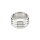 Mr. Steel Elegant Deep C-Ring 45 mm Silver