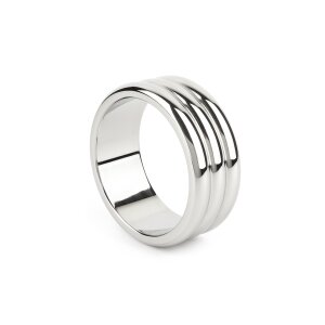 Mr. Steel Elegant Deep C-Ring 55 mm Silver