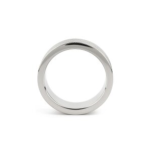 Mr. Steel CrissCross C-Ring 45 mm Silver