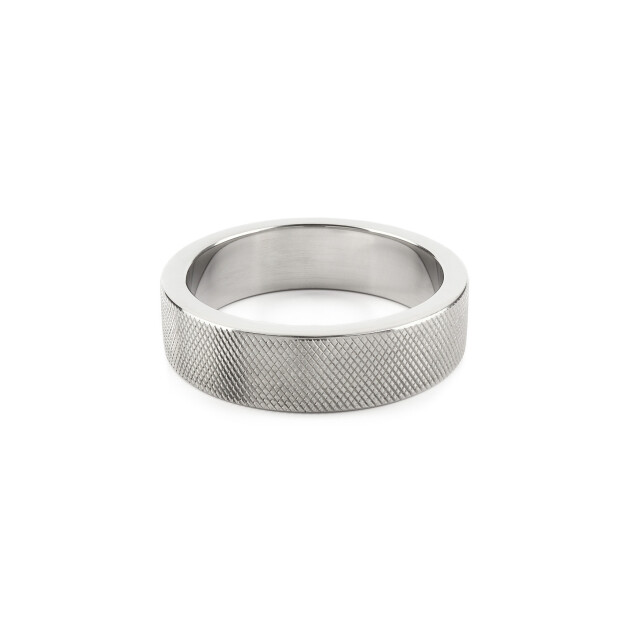 Mr. Steel CrissCross C-Ring 50 mm Silver