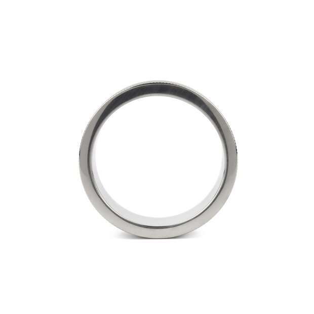 Mr. Steel CrissCross C-Ring 55 mm Silver