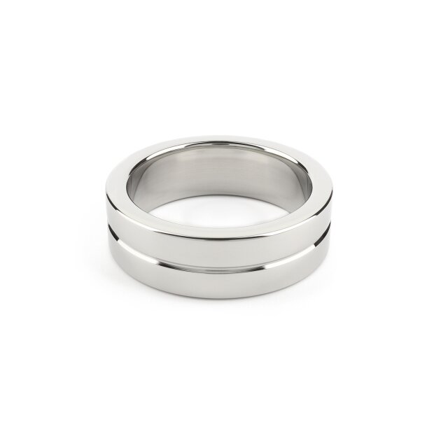 Mr. Steel Single Grooved C-Ring 40 mm Silver
