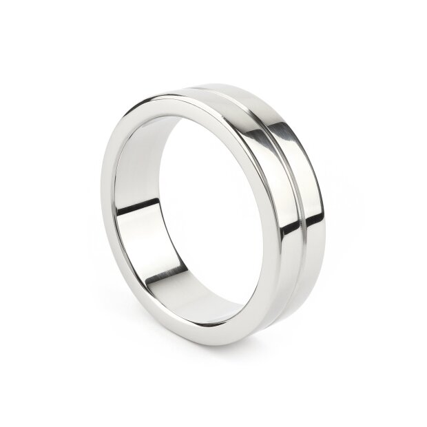 Mr. Steel Single Grooved C-Ring 45 mm Silver