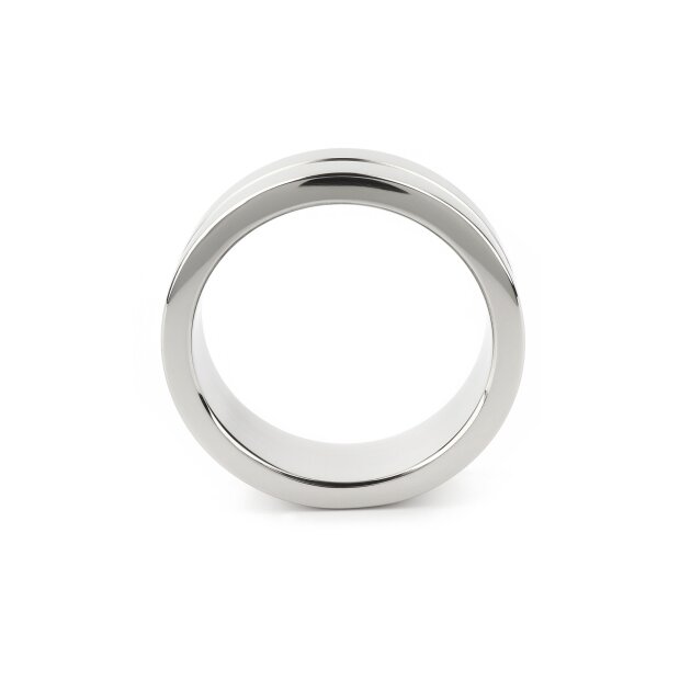 Mr. Steel Single Grooved C-Ring 45 mm Silver