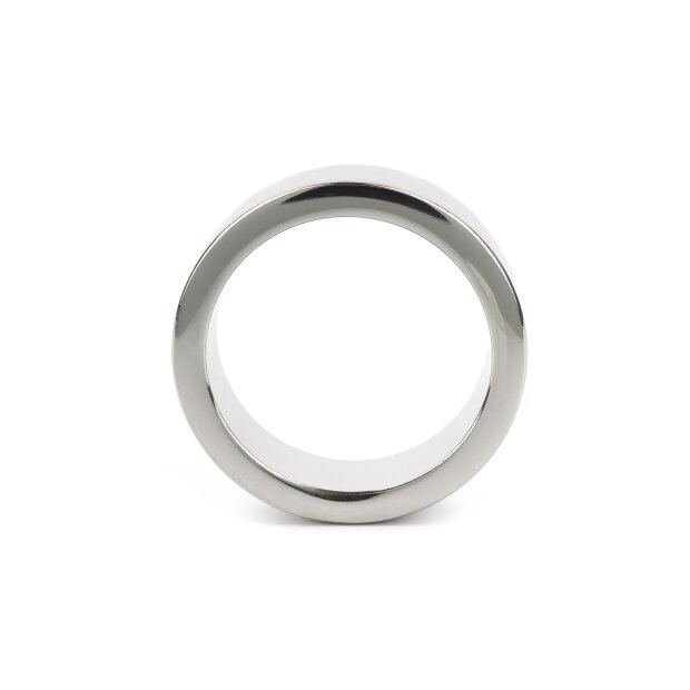 Mr. Steel Wide Band C-Ring 40 mm Silver